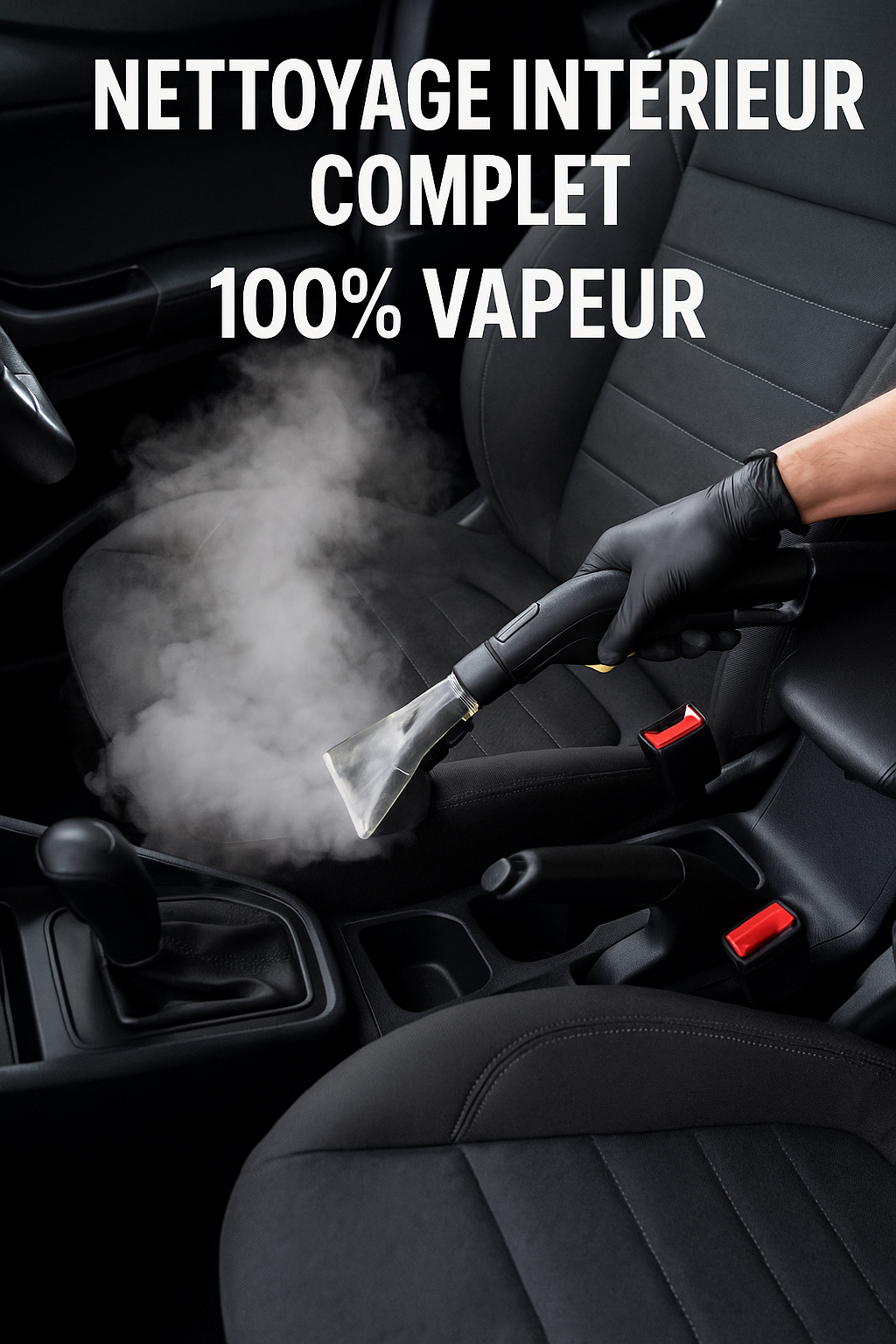 Nettoyage Intérieur Complet 100% Vapeur